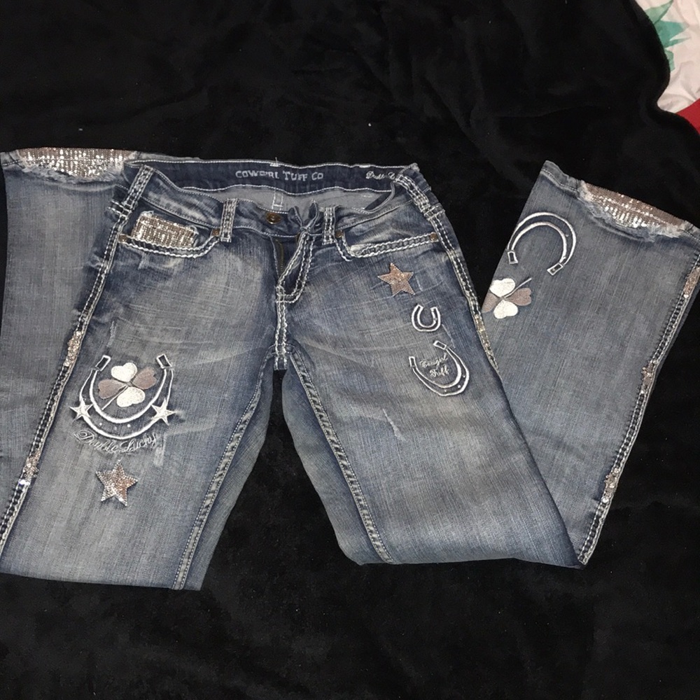 cowgirl tuff double lucky unbelievable 27 regular